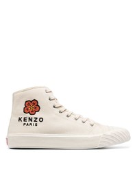 Baskets montantes beiges Kenzo