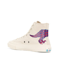 Baskets montantes beiges Ps By Paul Smith