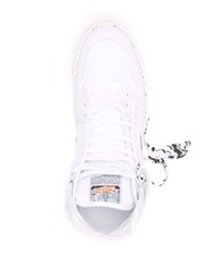 Baskets montantes blanches Off-White