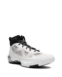 Baskets montantes blanches Jordan