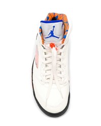 Baskets montantes blanches Jordan