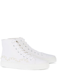 Baskets montantes blanches Simone Rocha