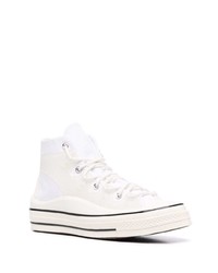 Baskets montantes blanches Converse