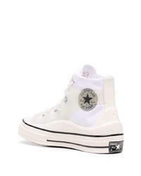 Baskets montantes blanches Converse