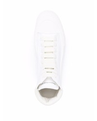 Baskets montantes blanches Alexander McQueen