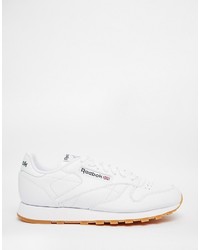 Baskets montantes blanches Reebok