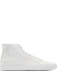 Baskets montantes blanches Common Projects