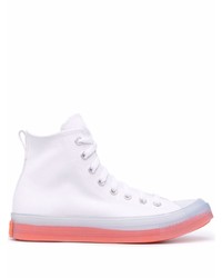 Baskets montantes blanches Converse