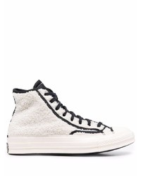 Baskets montantes blanches Converse