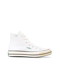 Baskets montantes blanches Converse