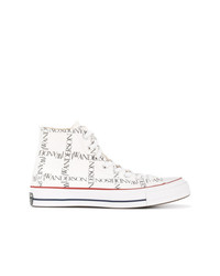 Baskets montantes blanches Converse X JW Anderson