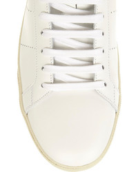 Baskets montantes blanches Saint Laurent