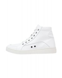 Baskets montantes blanches Diesel
