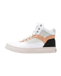 Baskets montantes blanches Diesel