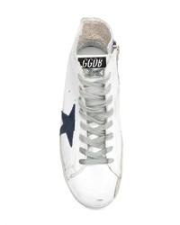 Baskets montantes blanches Golden Goose Deluxe Brand