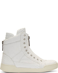 Baskets montantes blanches DSQUARED2