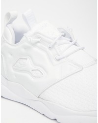 Baskets montantes blanches Reebok