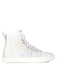 Baskets montantes blanches Giuseppe Zanotti