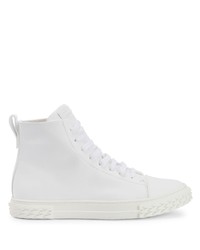 Baskets montantes blanches Giuseppe Zanotti