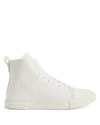 Baskets montantes blanches Giuseppe Zanotti