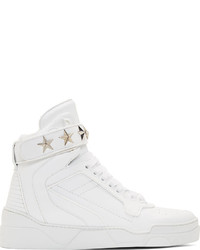 Baskets montantes blanches Givenchy