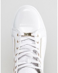 Baskets montantes blanches Asos