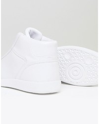 Baskets montantes blanches Asos