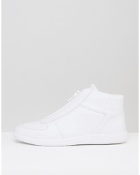 Baskets montantes blanches Asos