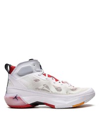 Baskets montantes blanches Jordan