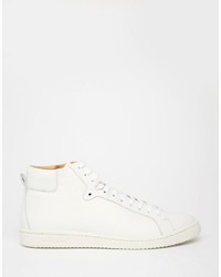 Baskets montantes blanches Paul Smith