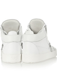 Baskets montantes blanches Giuseppe Zanotti