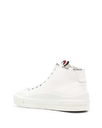 Baskets montantes blanches Moncler