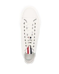 Baskets montantes blanches Moncler