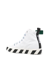 Baskets montantes blanches Off-White