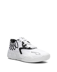 Baskets montantes blanches Puma