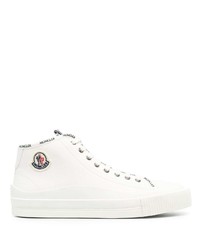 Baskets montantes blanches Moncler
