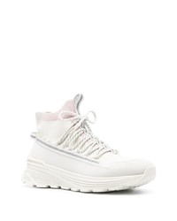 Baskets montantes blanches Moncler