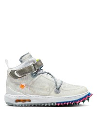Baskets montantes blanches Nike X Off-White