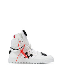 Baskets montantes blanches Off-White