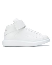 Baskets montantes blanches Alexander McQueen