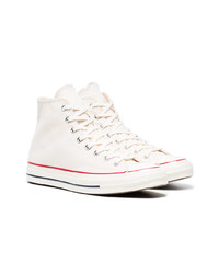 Baskets montantes blanches Converse