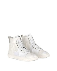 Baskets montantes blanches Giuseppe Zanotti