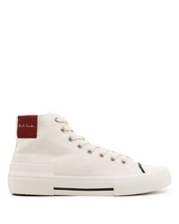 Baskets montantes blanches Paul Smith