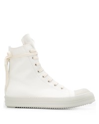 Baskets montantes blanches Rick Owens DRKSHDW