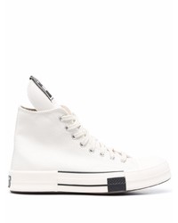 Baskets montantes blanches Rick Owens DRKSHDW