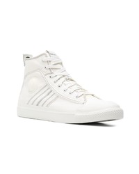 Baskets montantes blanches Diesel