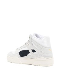 Baskets montantes blanches Puma