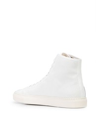 Baskets montantes blanches Common Projects