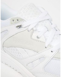 Baskets montantes blanches Reebok