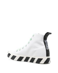 Baskets montantes blanches Off-White